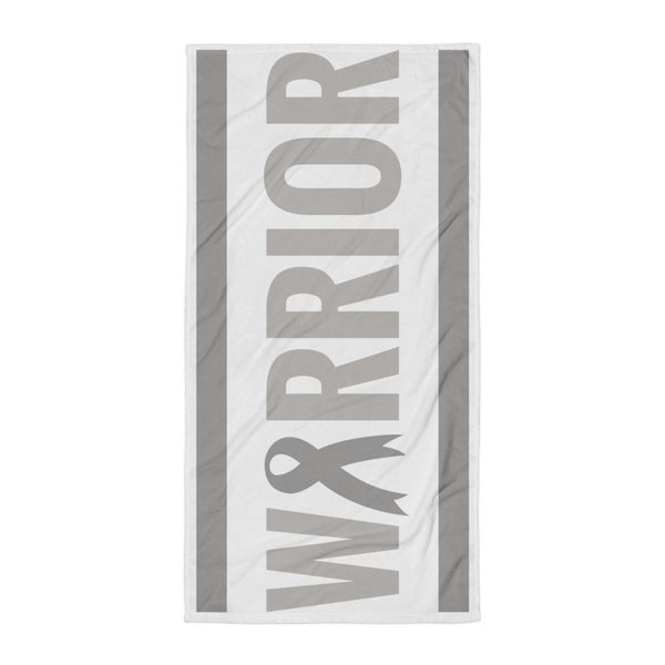 Brain Cancer Warrior Beach Towel - JohnVsGBM30″×60″