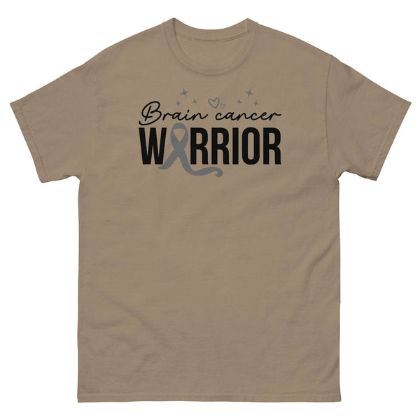 Brain Cancer Warrior Tee - JohnVsGBMBrown SavanaS