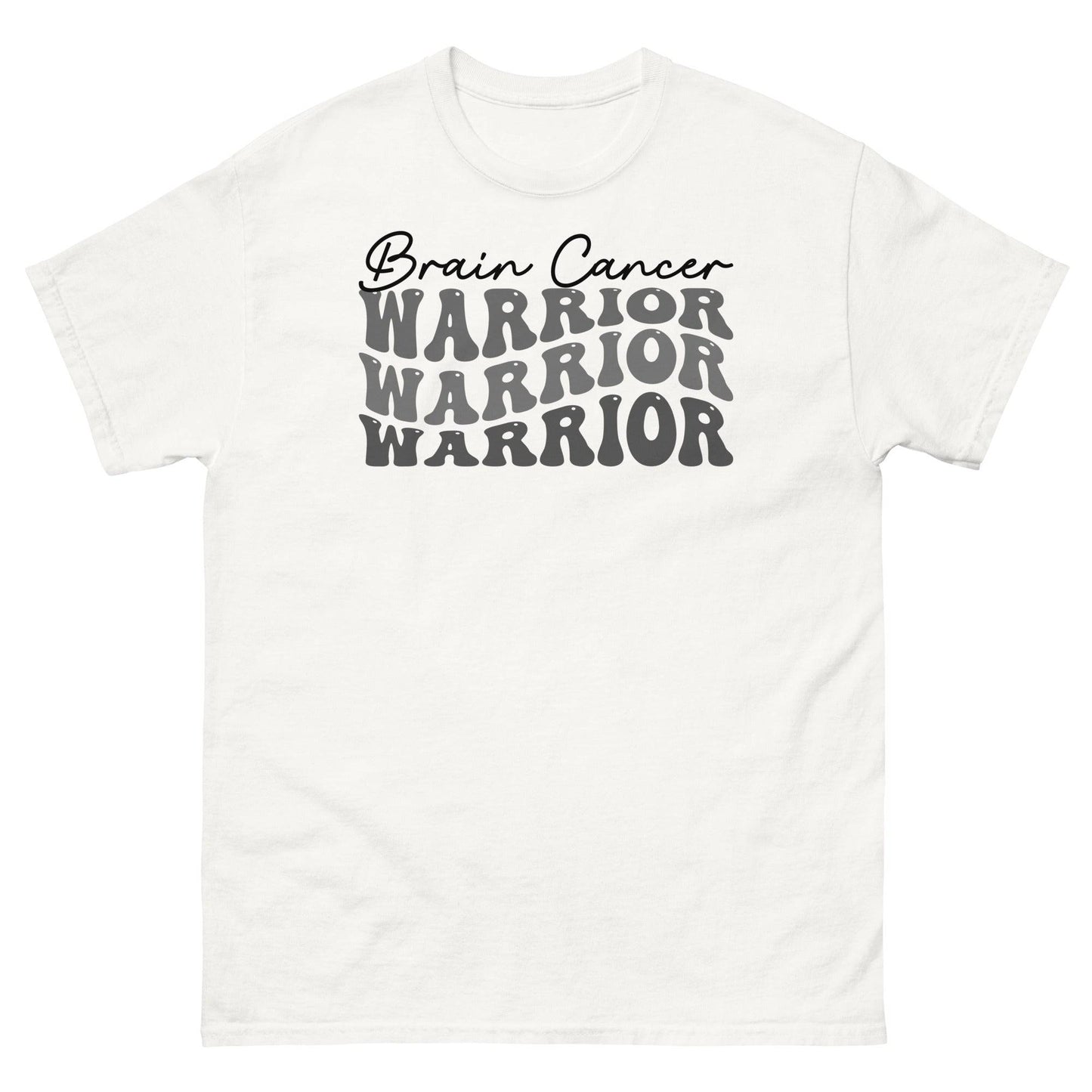 Brain Cancer Warrior Tee - JohnVsGBMWhiteS