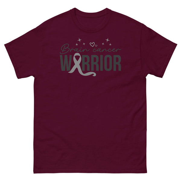 Brain Cancer Warrior Tee - JohnVsGBMMaroonS