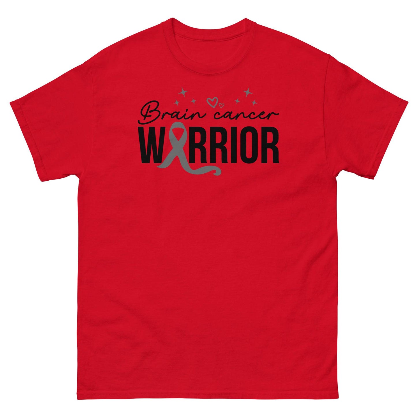 Brain Cancer Warrior Tee - JohnVsGBMRedS