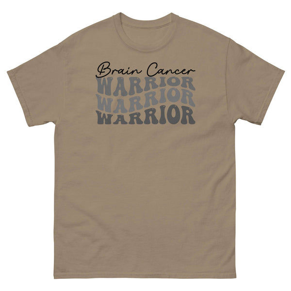 Brain Cancer Warrior Tee - JohnVsGBMBrown SavanaS