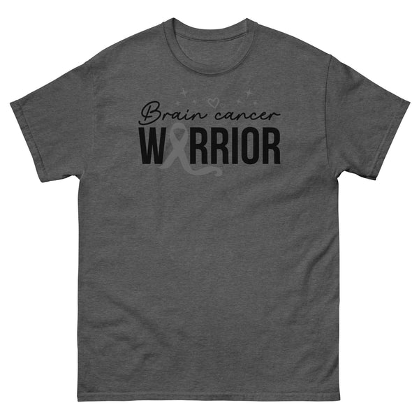 Brain Cancer Warrior Tee - JohnVsGBMDark HeatherS