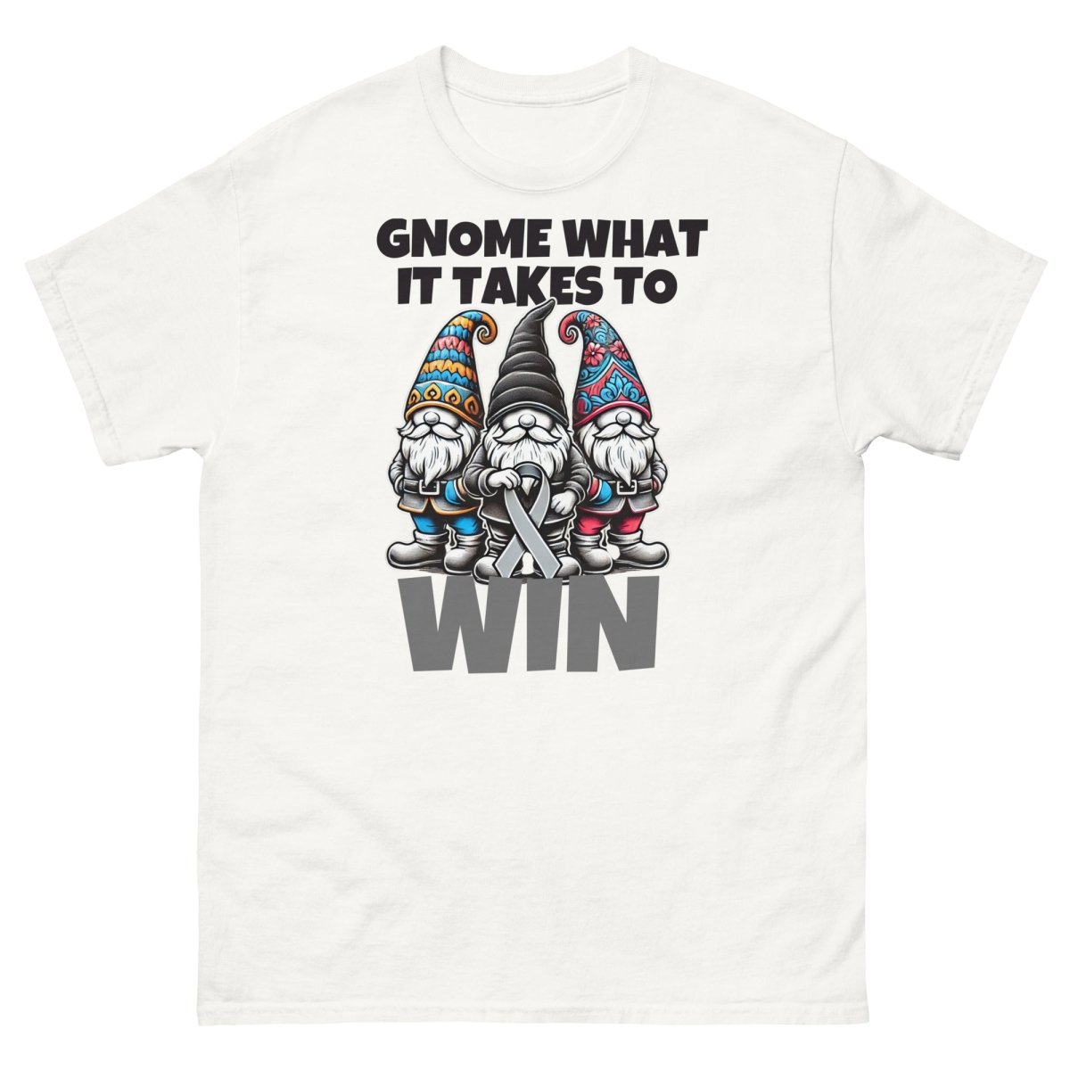 Brain Cancer Win Tee - JohnVsGBMWhiteS