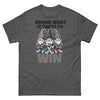 Brain Cancer Win Tee - JohnVsGBMDark HeatherS