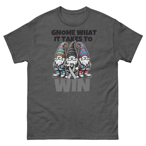 Brain Cancer Win Tee - JohnVsGBMDark HeatherS