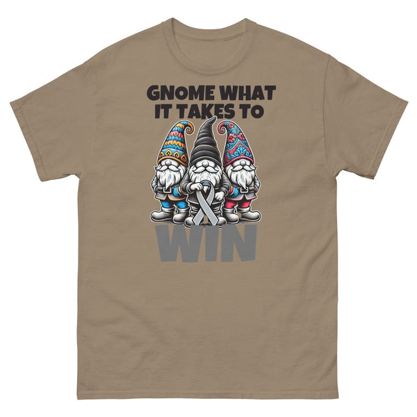 Brain Cancer Win Tee - JohnVsGBMBrown SavanaS