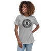 Brain Cancer Women's Awareness Tee - JohnVsGBMAthletic HeatherS