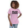 Brain Cancer Women's Awareness Tee - JohnVsGBMHeather Prism LilacS