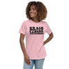 Brain Cancer Women's Awareness Tee - JohnVsGBMPinkS