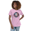 Brain Cancer Women's Epic Galaxy Tee - JohnVsGBMHeather Prism LilacS