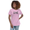 Brain Cancer Women's F@#$ Tee - JohnVsGBMHeather Prism LilacS