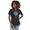 Brain Cancer Women's Faith Butterflies Tee - JohnVsGBMDark Grey HeatherS