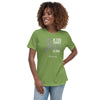 Brain Cancer Women's Fights Alone Tee - JohnVsGBMLeafS