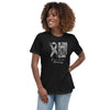 Brain Cancer Women's Fights Alone Tee - JohnVsGBMBlackS