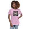 Brain Cancer Women's Floral Tee - JohnVsGBMHeather Prism LilacS