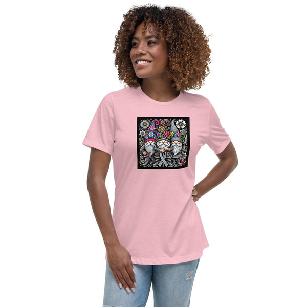 Brain Cancer Women's Floral Tee - JohnVsGBMPinkS