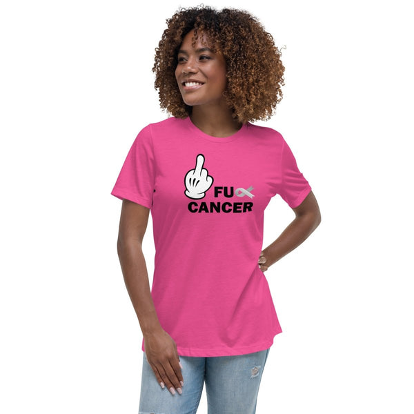 Brain Cancer Women's FU Tee - JohnVsGBMBerryS