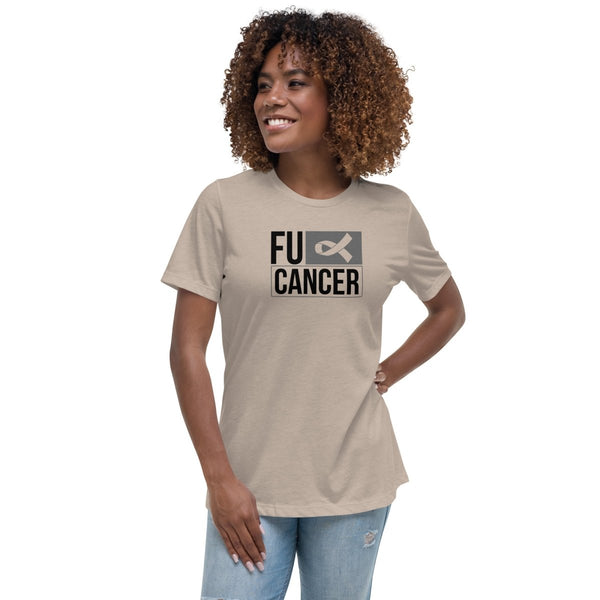 Brain Cancer Women's FU Tee - JohnVsGBMHeather StoneS