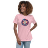 Brain Cancer Women's Galaxy Tee - JohnVsGBMPinkS