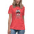 Brain Cancer Women's Hair Glasses Tee - JohnVsGBMHeather RedS