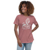 Brain Cancer Women's Hebrews Anchor Tee - JohnVsGBMHeather MauveS