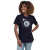 Brain Cancer Women's Hummingbird Tee - JohnVsGBMNavyS