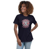 Brain Cancer Women's Love Tee - JohnVsGBMNavyS