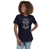 Brain Cancer Women's Mom Tee - JohnVsGBMNavyS