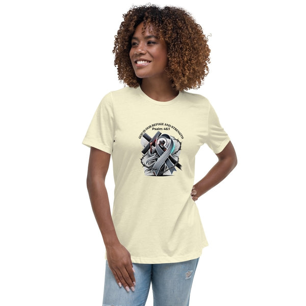 Brain Cancer Women's Psalm Tee - JohnVsGBMCitronS