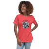 Brain Cancer Women's Psalm Tee - JohnVsGBMHeather RedS