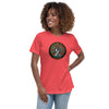 Brain Cancer Women's Retro Tree of Life Tee - JohnVsGBMHeather RedS