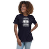 Brain Cancer Women's Scare Me Tee - JohnVsGBMNavyS