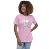 Brain Cancer Women's Slash Tee - JohnVsGBMHeather Prism LilacS