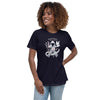 Brain Cancer Women's Spring Tee - JohnVsGBMNavyS