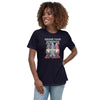 Brain Cancer Women's Strength Tee - JohnVsGBMNavyS