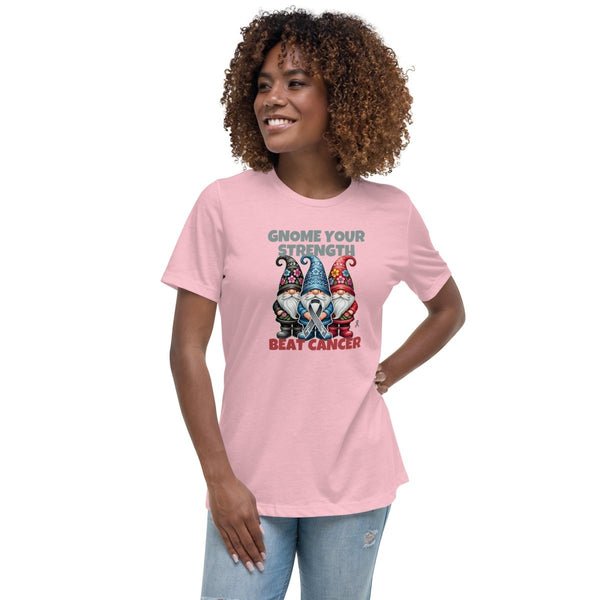 Brain Cancer Women's Strength Tee - JohnVsGBMPinkS