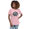 Brain Cancer Women's Swirl Galaxy Tee - JohnVsGBMPinkS