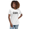 Brain Cancer Women's Warrior Tee - JohnVsGBMWhiteS