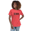 Brain Cancer Women's Warrior Tee - JohnVsGBMHeather RedS