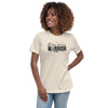 Brain Cancer Women's Warrior Tee - JohnVsGBMHeather Prism NaturalS