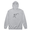Brain Cancer Zip Up Survivor Hoodie - JohnVsGBMSport GreyS