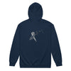 Brain Cancer Zip Up Survivor Hoodie - JohnVsGBMNavyS
