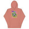 Brain Graffiti Ribbon Hoodie - JohnVsGBMDusty RoseS