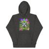 Brain Graffiti Ribbon Hoodie - JohnVsGBMCharcoal HeatherS