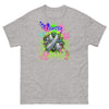 Brain Graffiti Ribbon Tee - JohnVsGBMSport GreyS