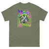 Brain Graffiti Ribbon Tee - JohnVsGBMMilitary GreenS