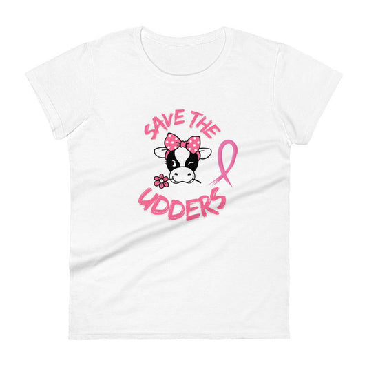 Breast Cancer Awareness Ladies Tee - JohnVsGBMWhiteS