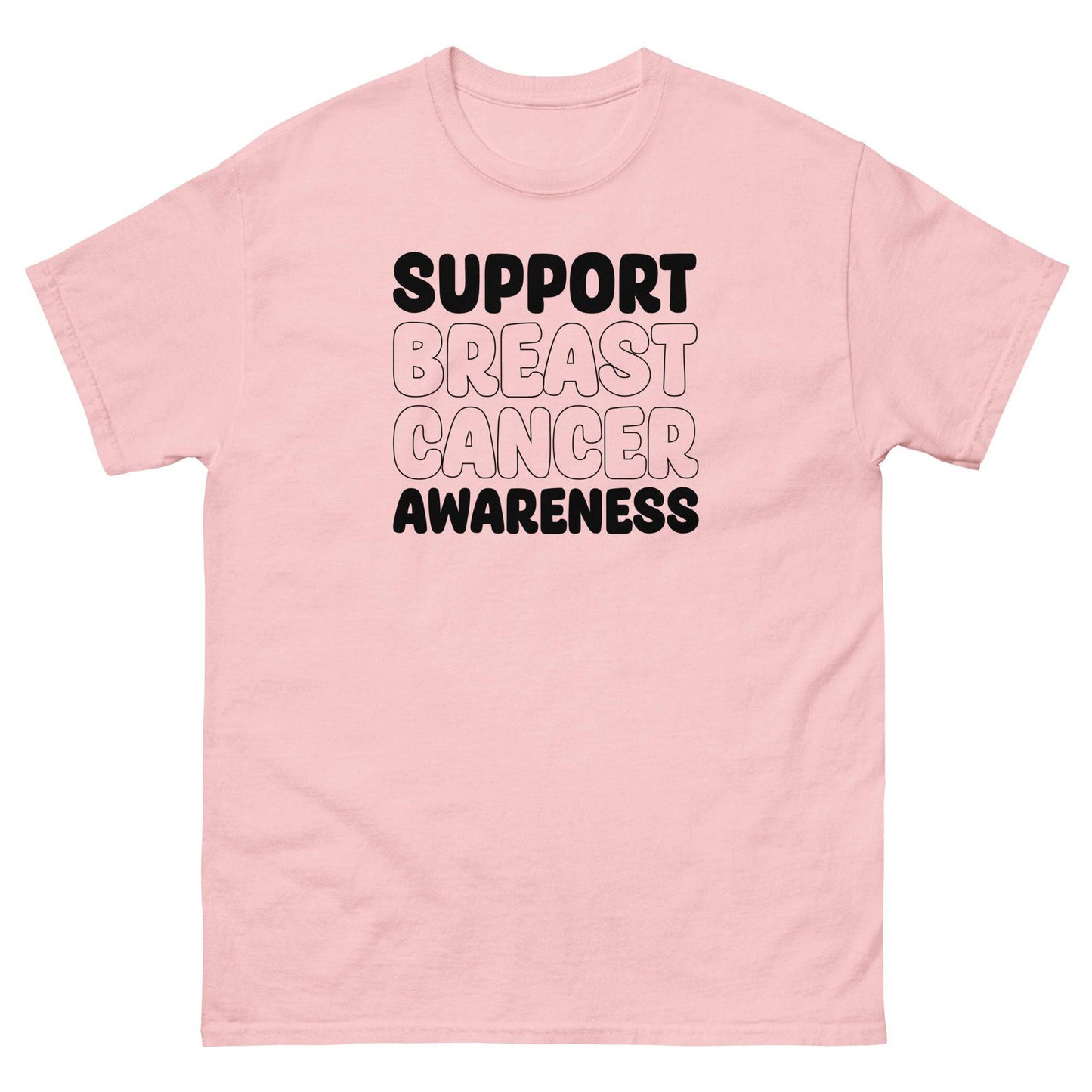 Breast Cancer Awareness Support Classic Tee - JohnVsGBMLight PinkS