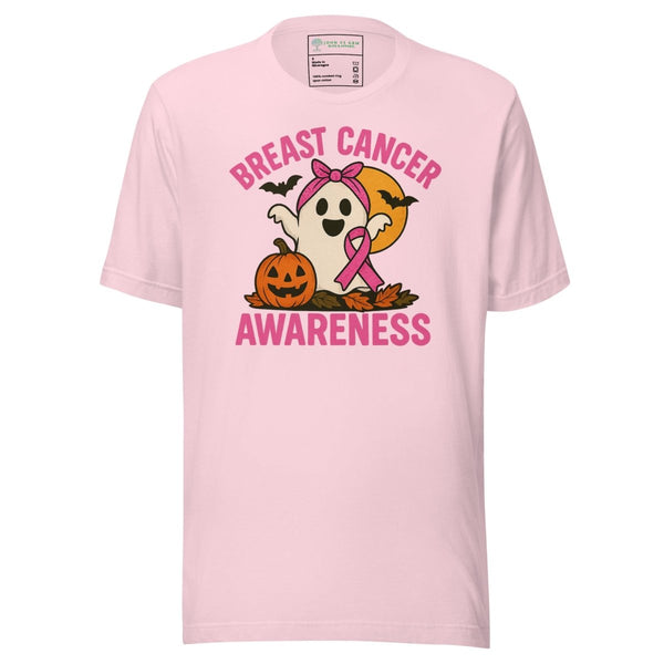 Breast Cancer Boo Tee - JohnVsGBMSoft PinkS